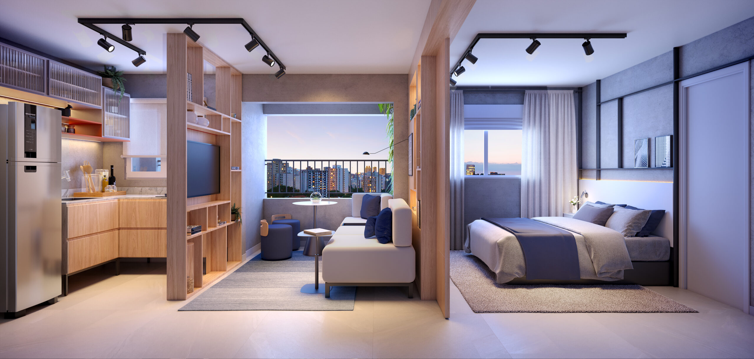 projetos de qualidade construtiva Habitram com diferencial de iluminação natural.