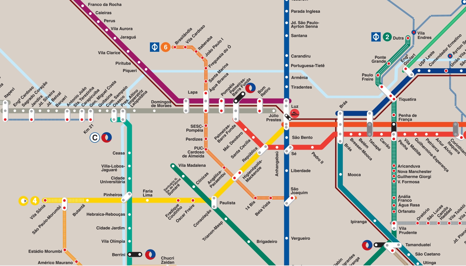 o metrô é a melhor forma de deslocamento em sp