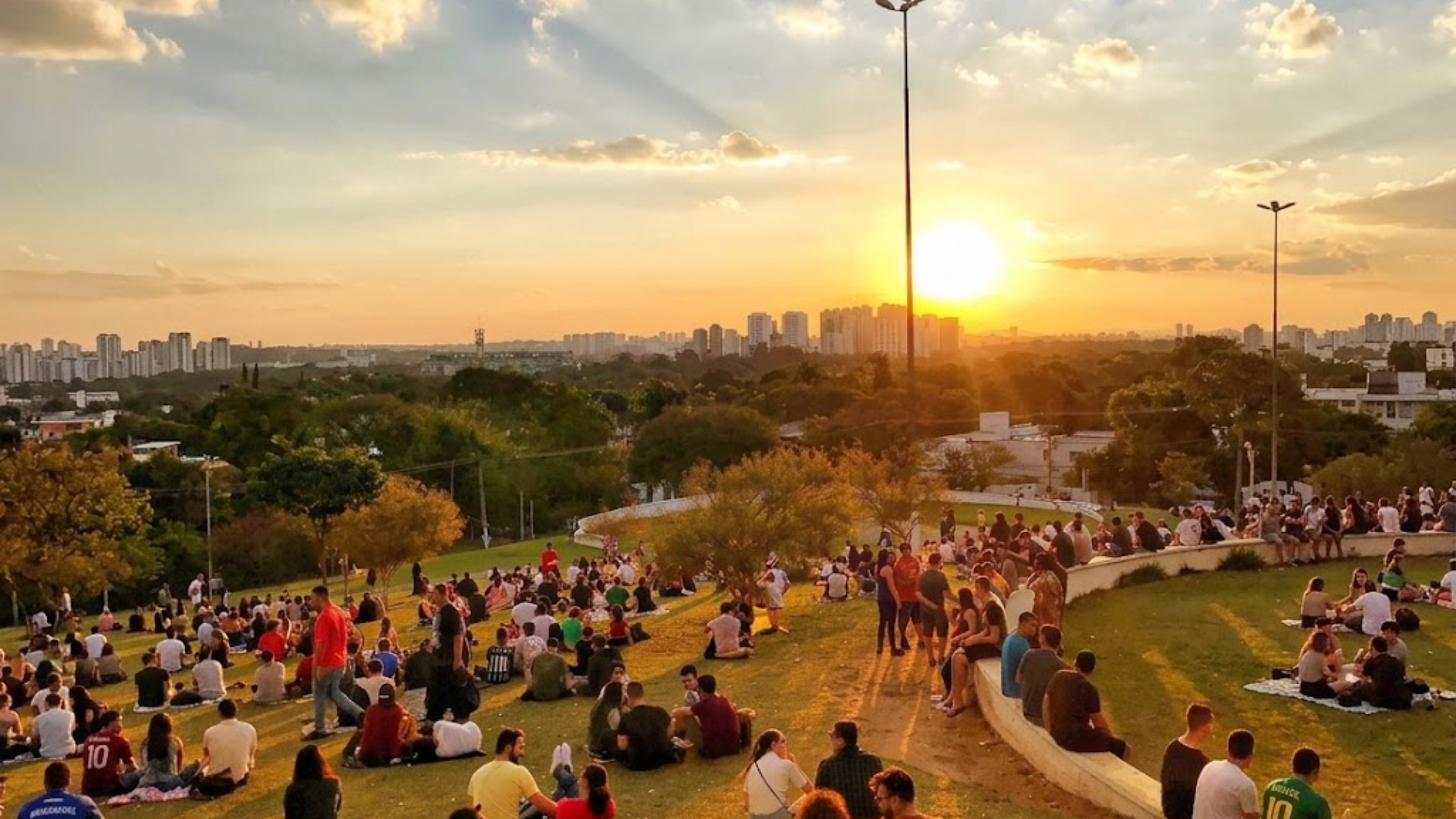 Praça do Pôr-do-sol.